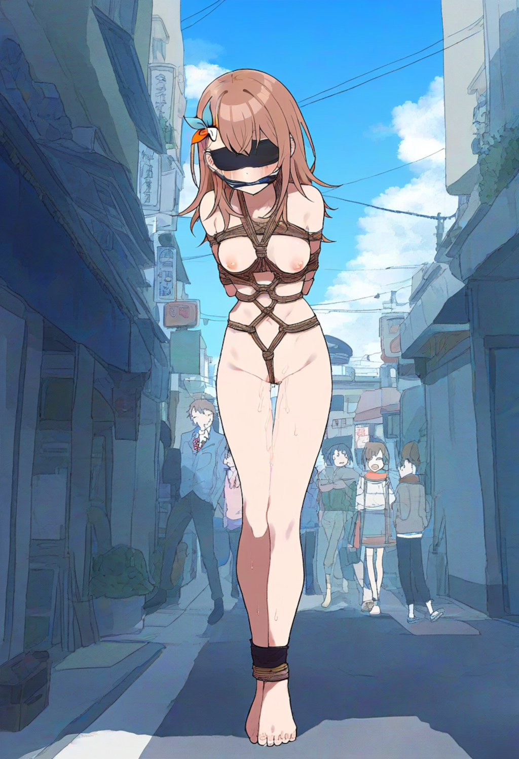 縛り散歩