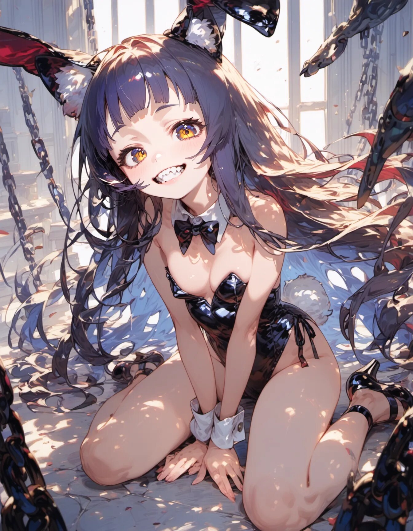 The Feral Bunny's Grin