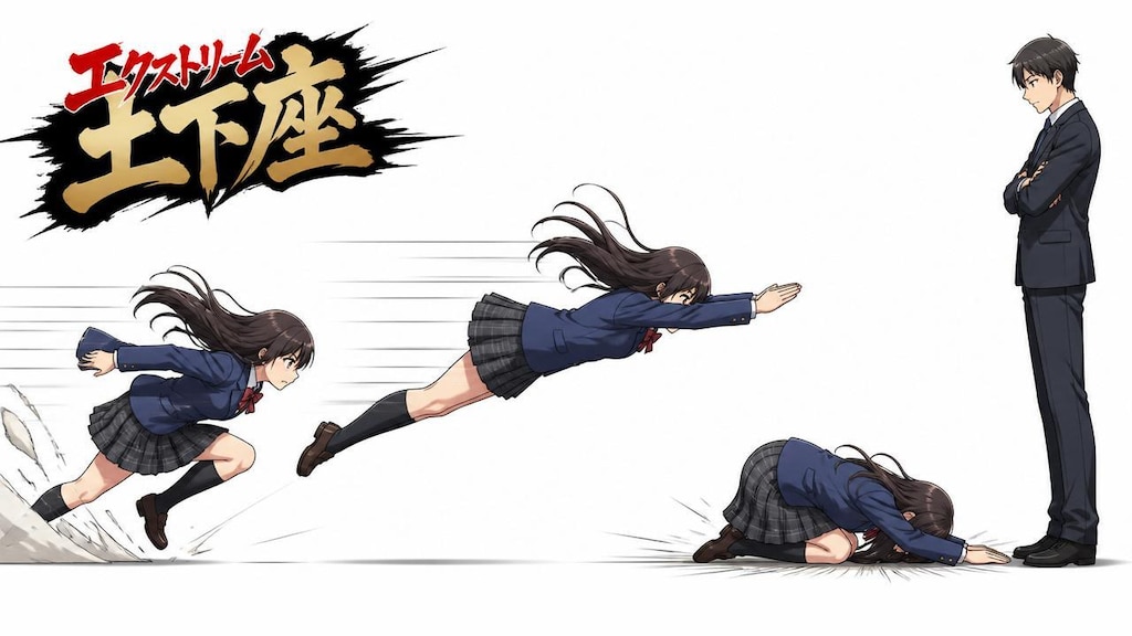 ダイビング土下座