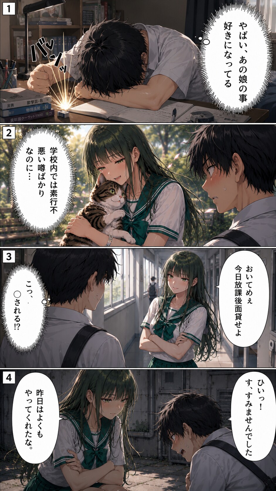 同級生のヤンキー女子２