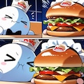 お バ ー ガ ー の 王 様 🍔👑✨✨ 3枚目
