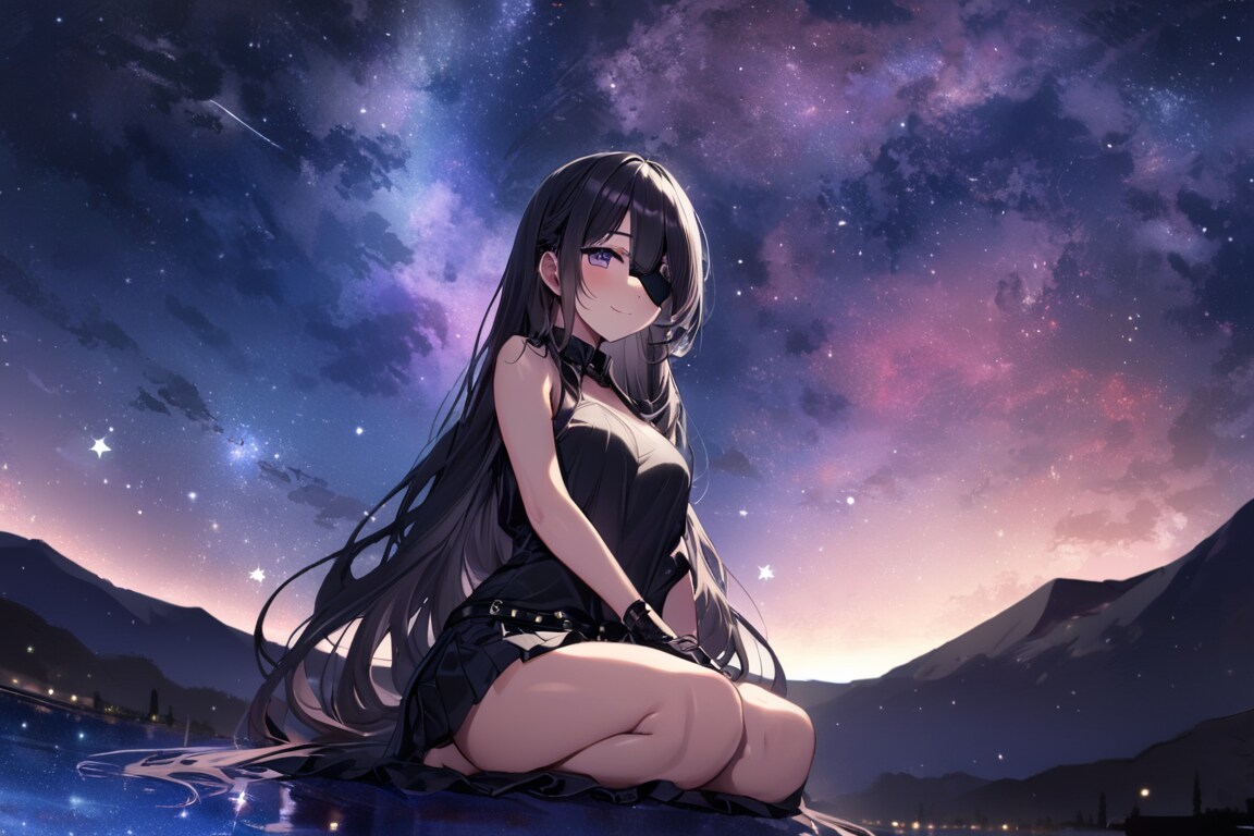 満天夜空星流回廊