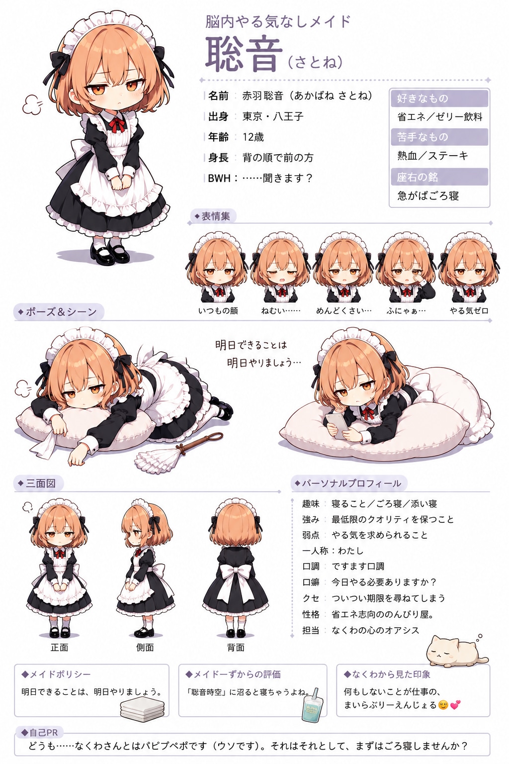 聡音設定資料（'26.08版） | の人気AIイラスト・グラビア