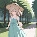 お散歩、つむぎちゃん 2枚目