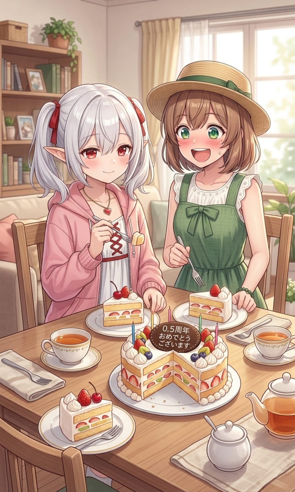 こたつさん0.5周年おめでとうございます🎉