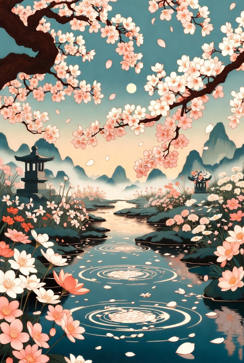 Grokに花鎮めをイラストにしてもらった | の人気AIイラスト・グラビア
