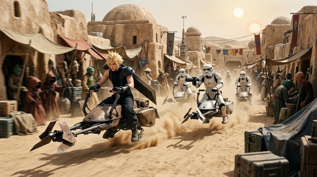 バイクチェイス