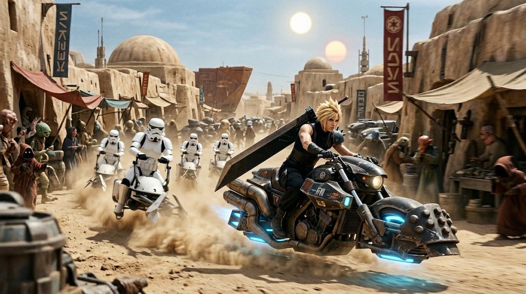 バイクチェイス