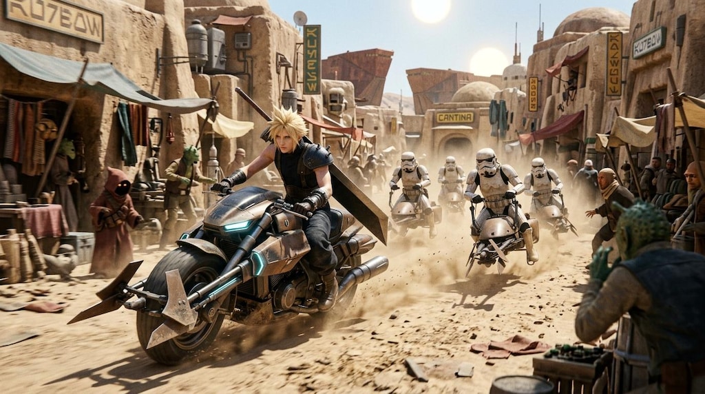 バイクチェイス