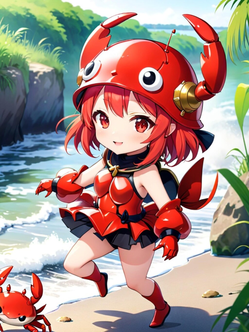カニ娘ちゃん