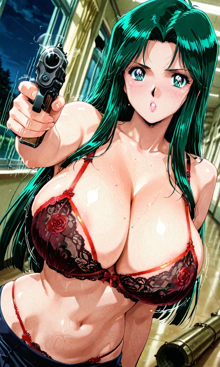 律子！がんばります♡ 学校での戦闘♡　④