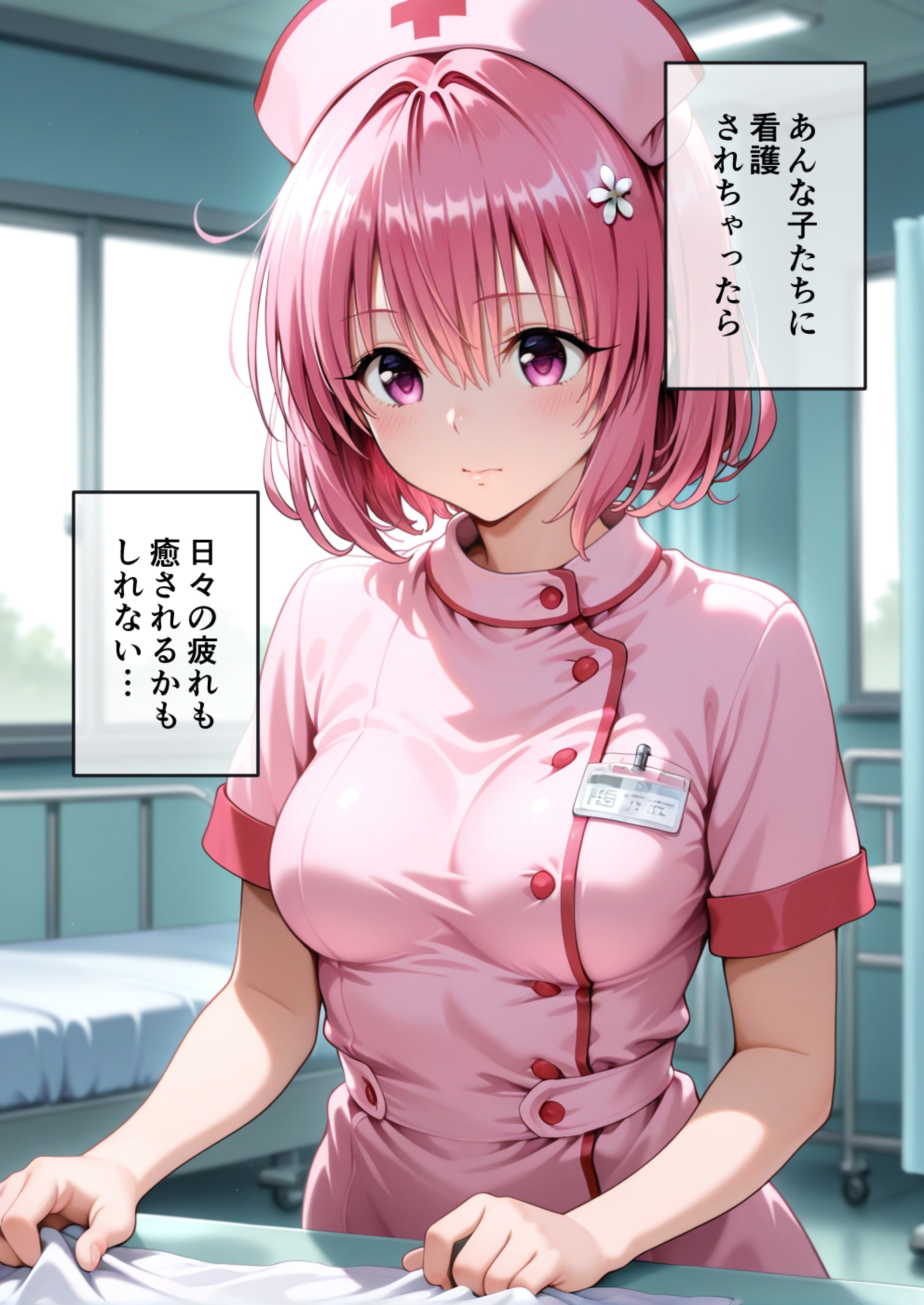 モモ#5 -管理というなの看病ですよ😈/ハーレム病院