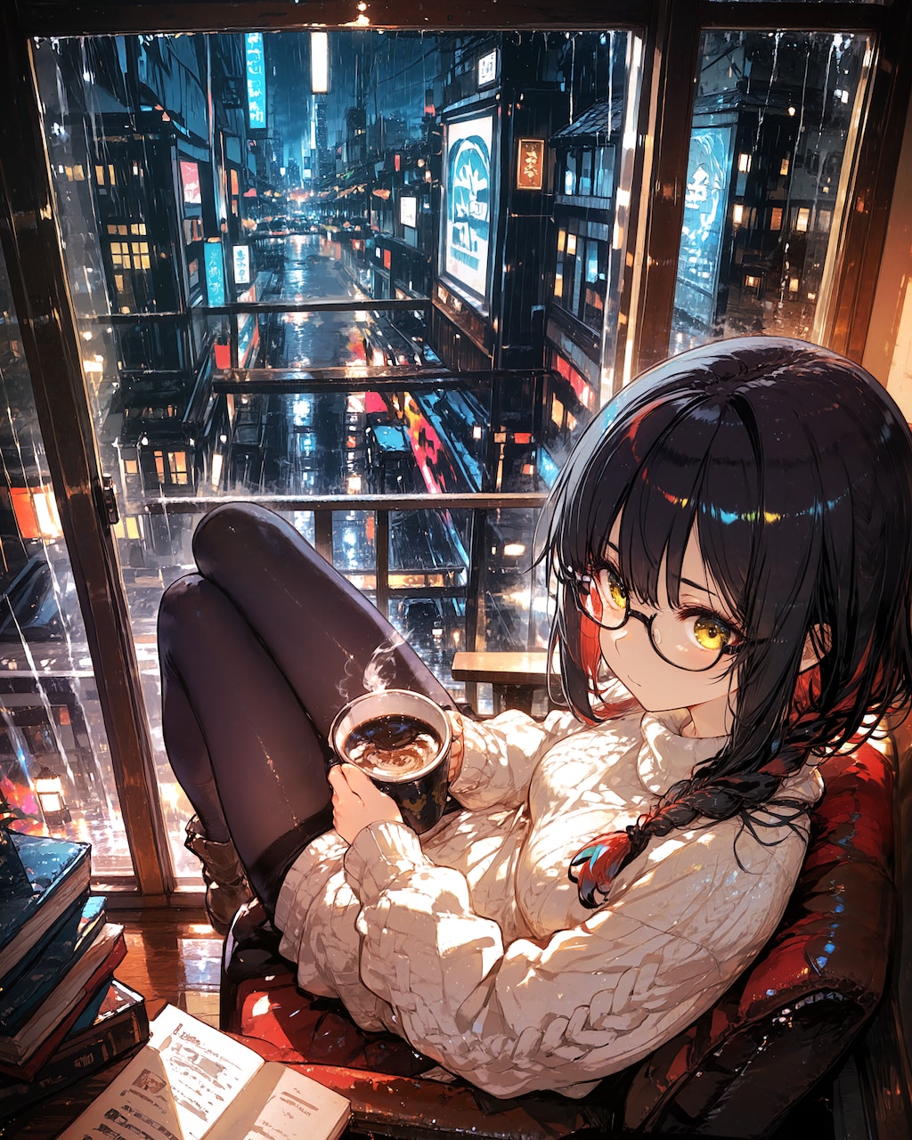 街の喧騒は、最高の読書BGM