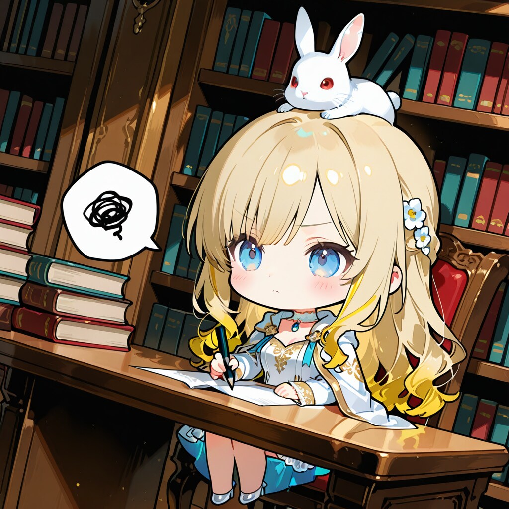 姫様、お勉強の時間です (ちび)