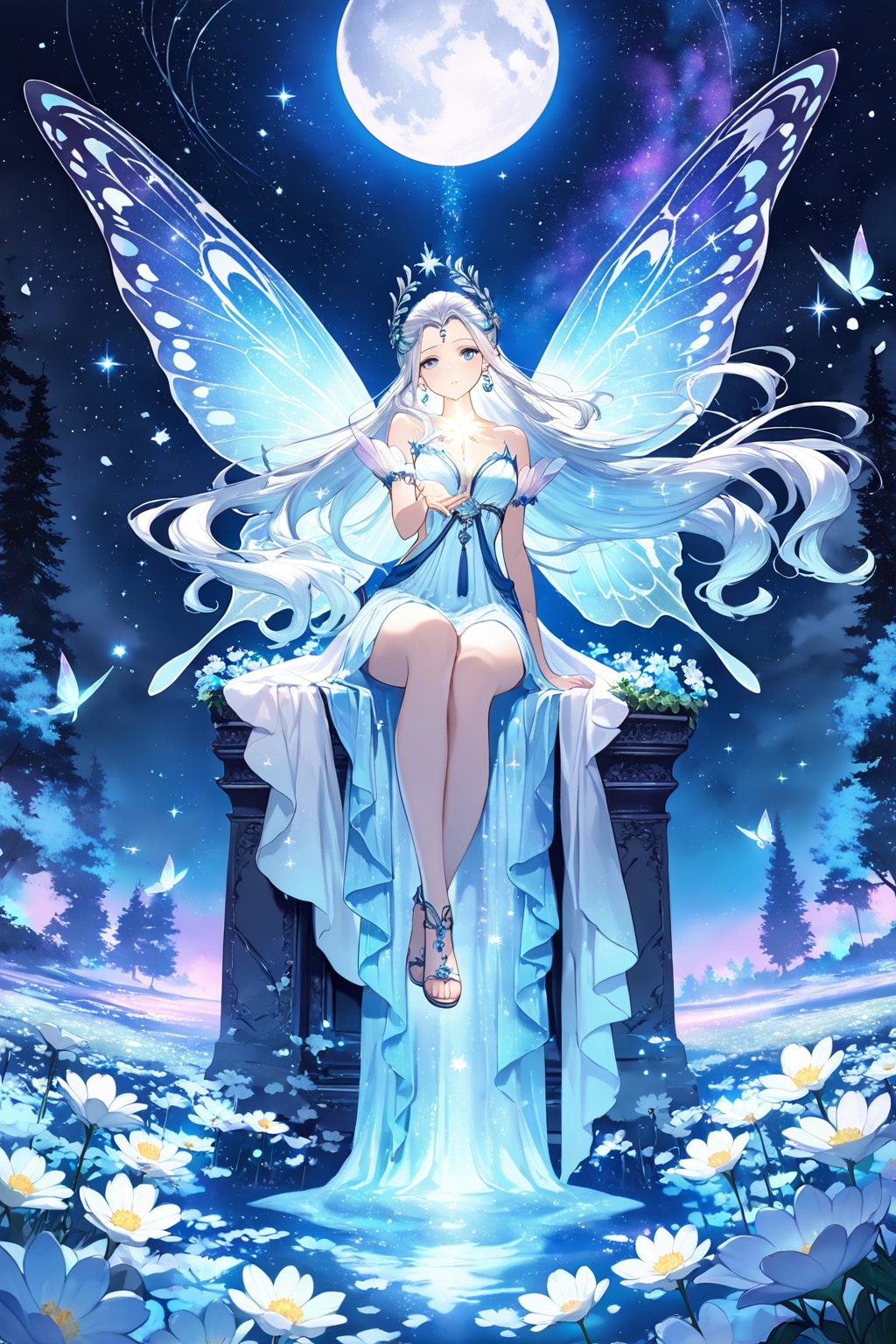 月夜の妖精