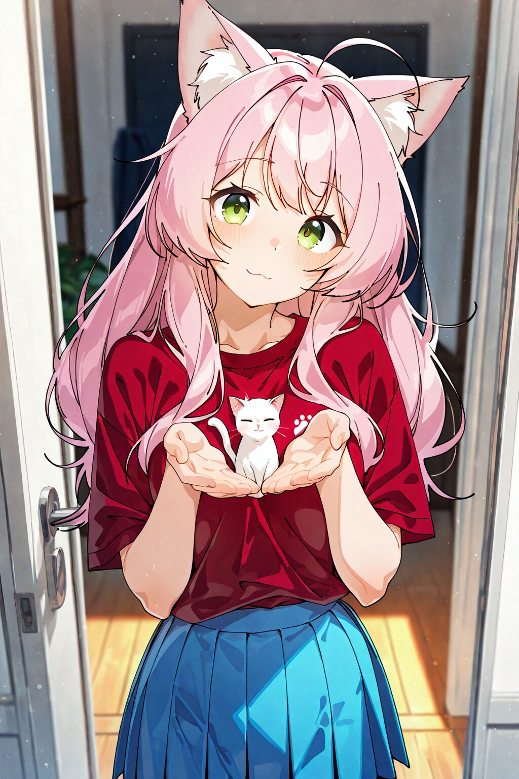 ねぇねぇ✨見て見て〜🎶猫ちゃんのミニチュア🐱✨ | の人気AIイラスト・グラビア