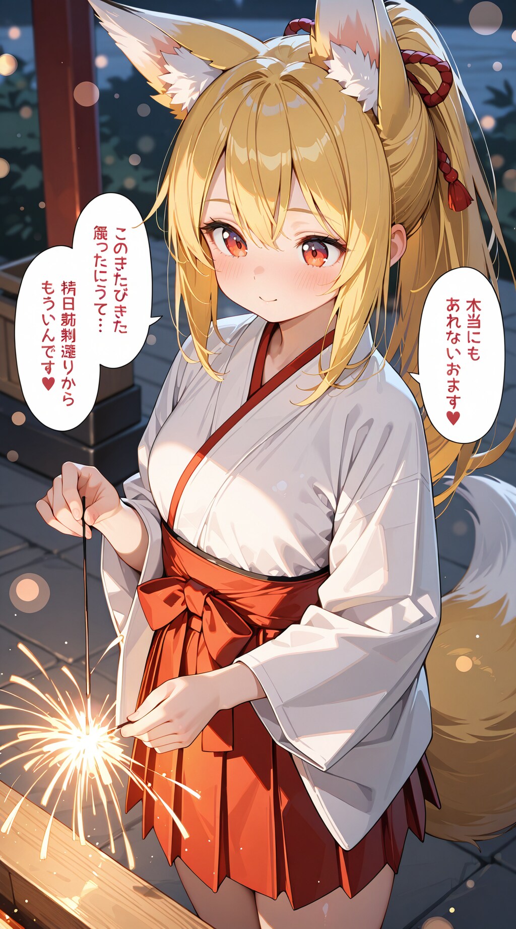 オキツネ神社祭