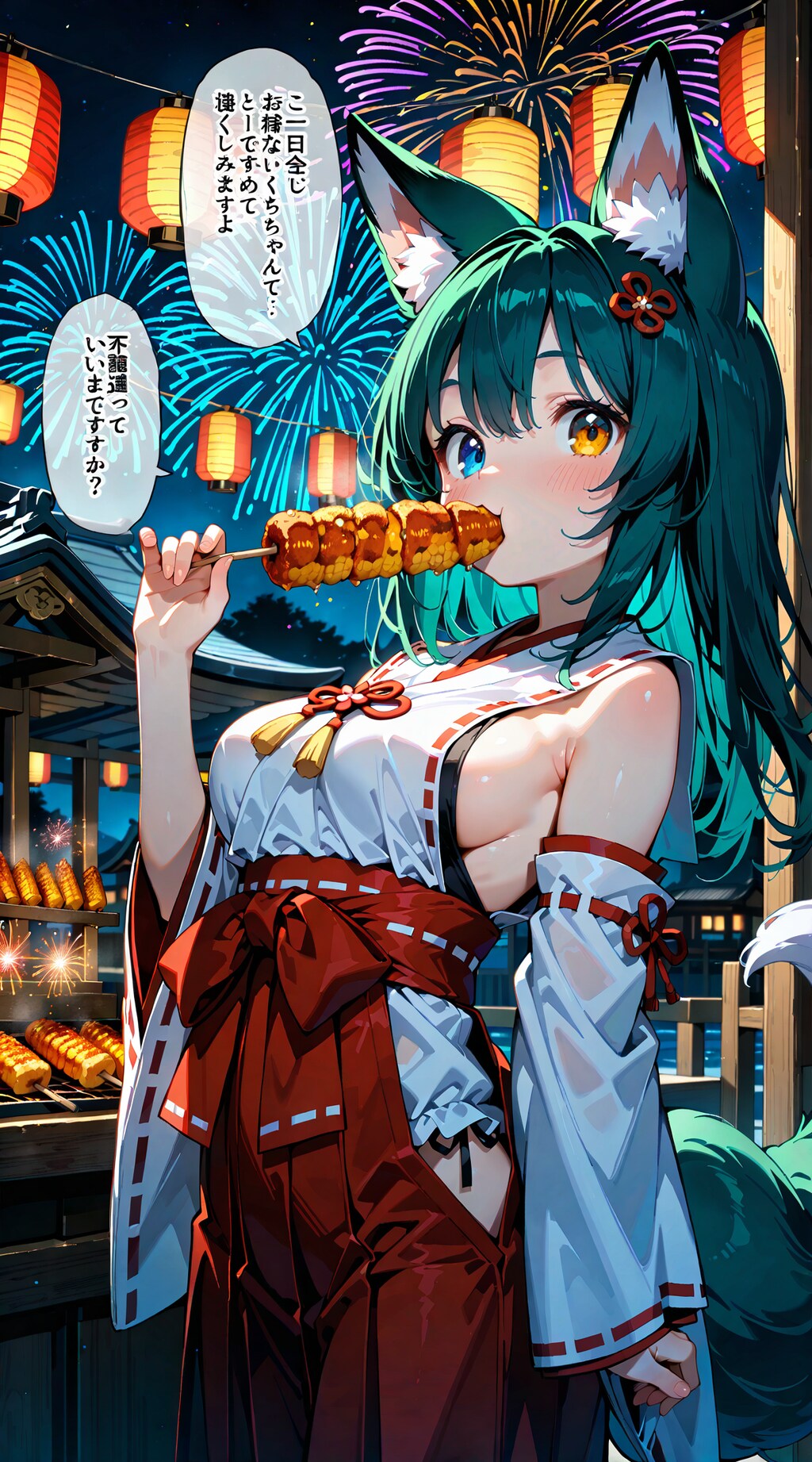 オキツネ神社祭