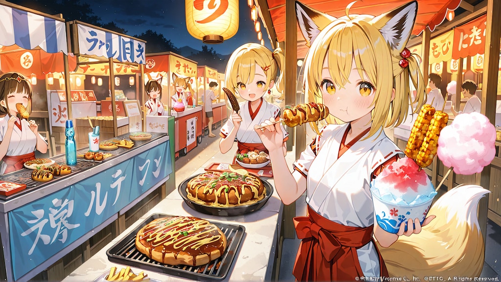 オキツネ神社祭