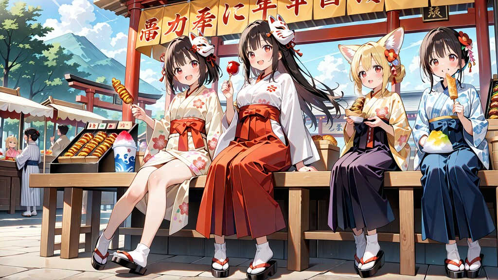 オキツネ神社祭