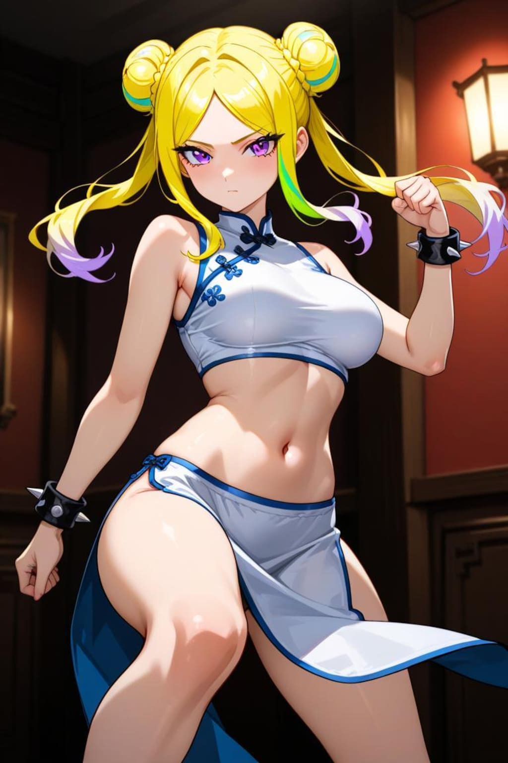 ヘソ出しカンフー