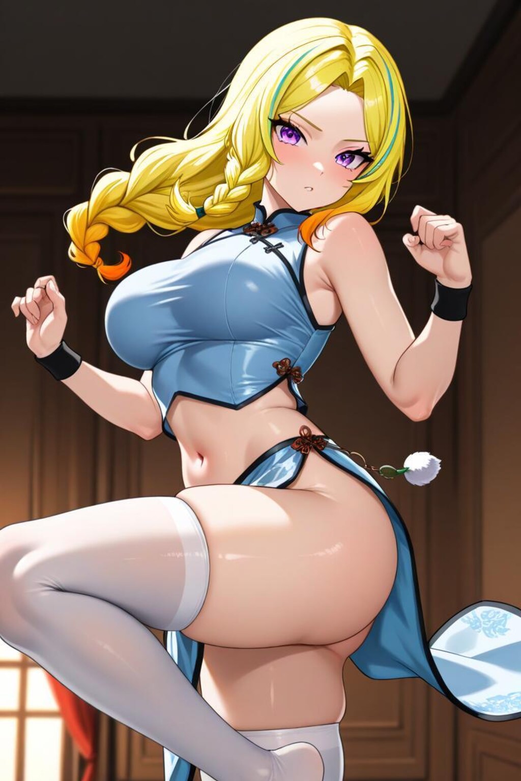 ヘソ出しカンフー