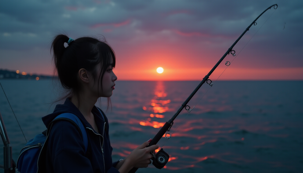 Night fishing is good
