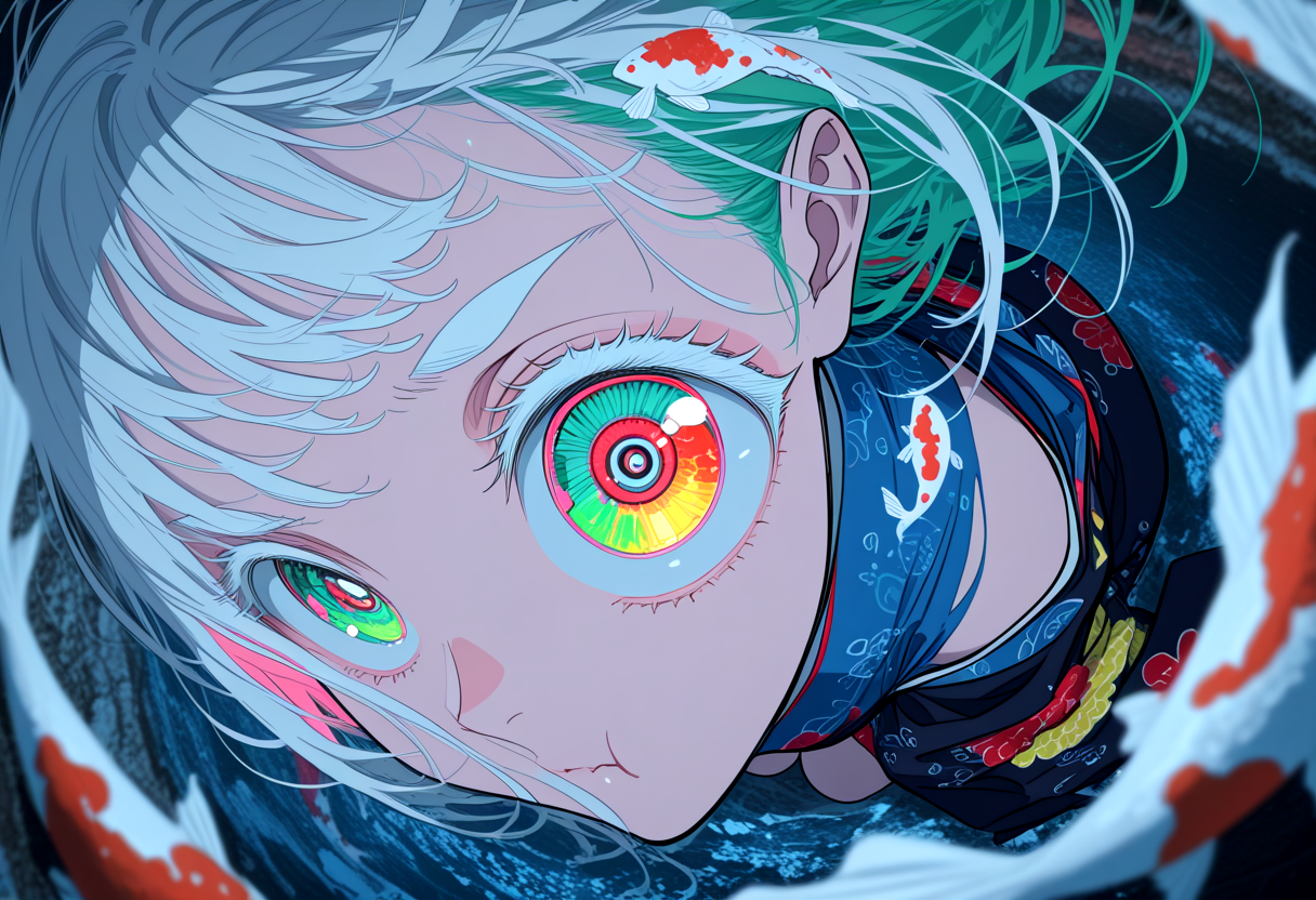 不思議な水空間 | の人気AIイラスト・グラビア