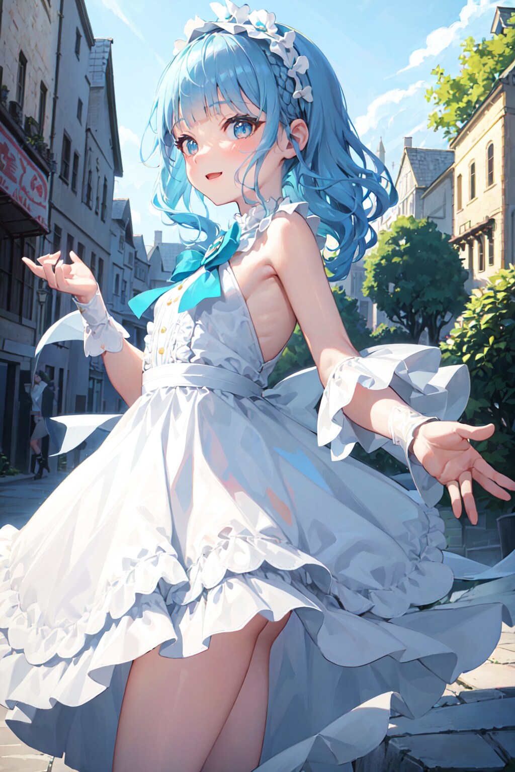 青髪ちゃん色々
