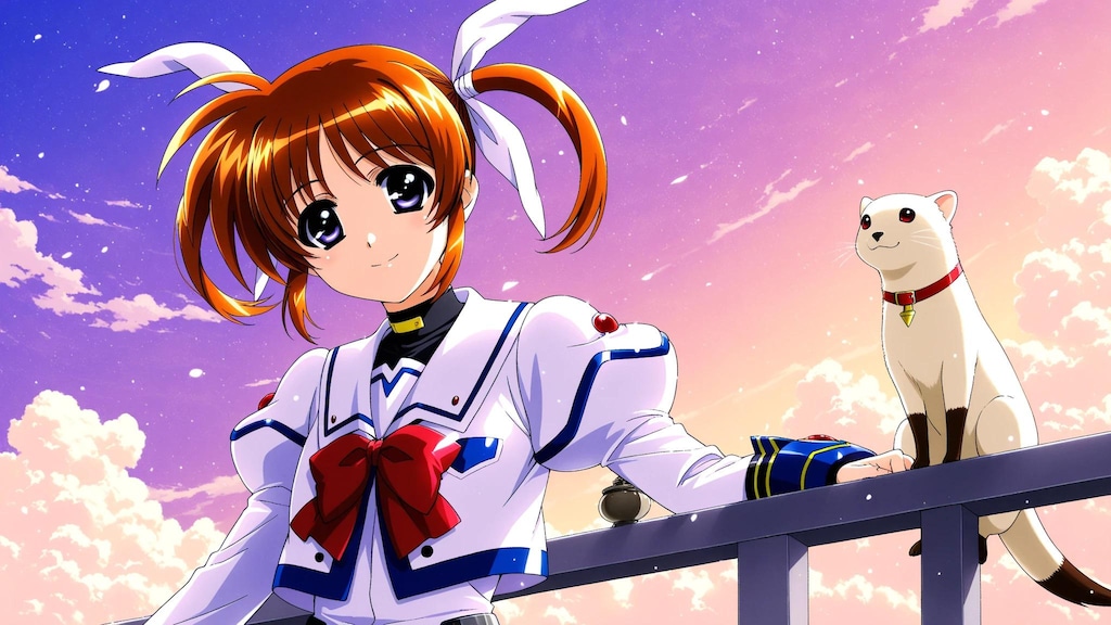 なのは➡　ふうっ