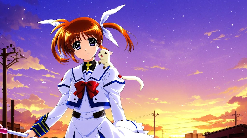 なのは➡　ふうっ