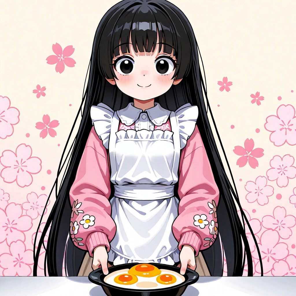 朝ごはんできたよ。