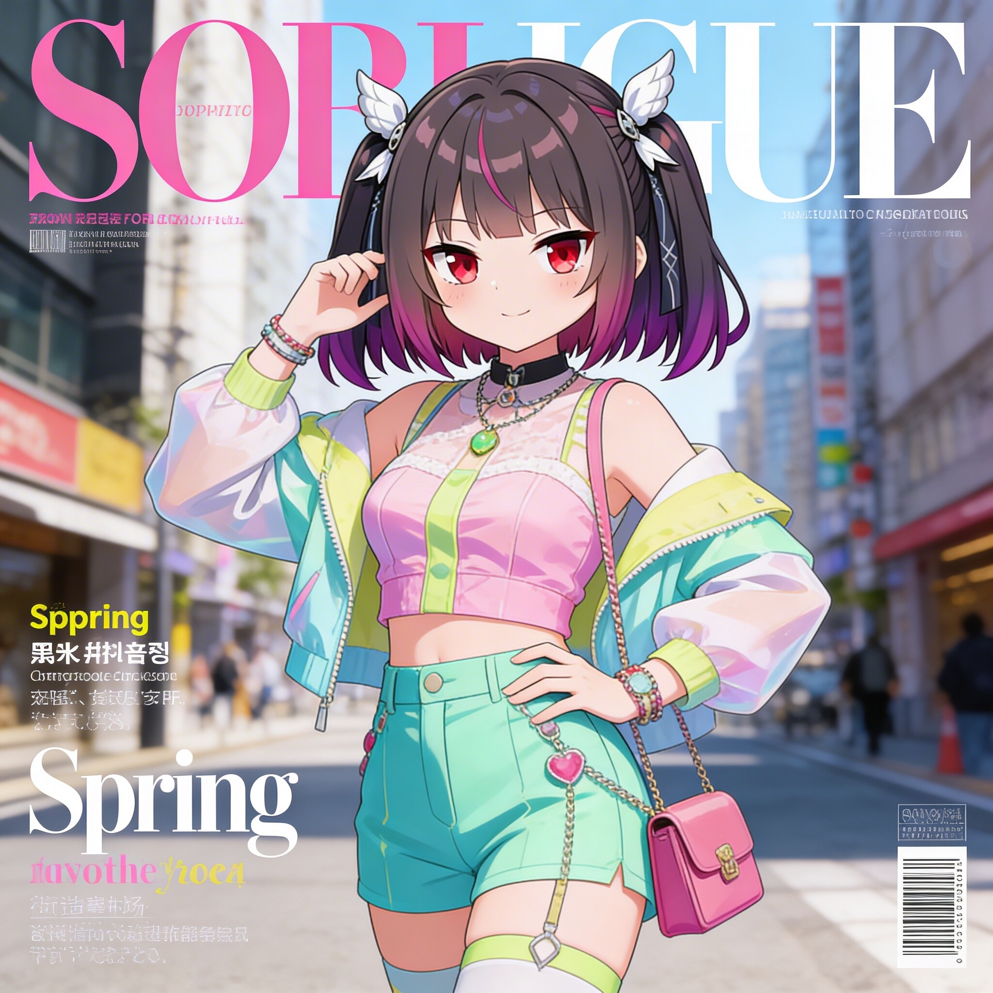 表紙を飾ったミテルちゃん