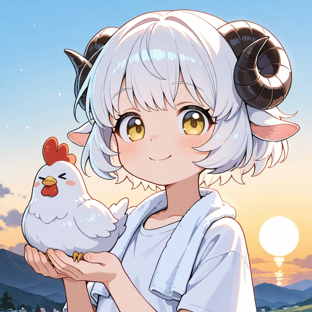 おはメイメイ♡【今日はにわとりの日】 | の人気AIイラスト・グラビア