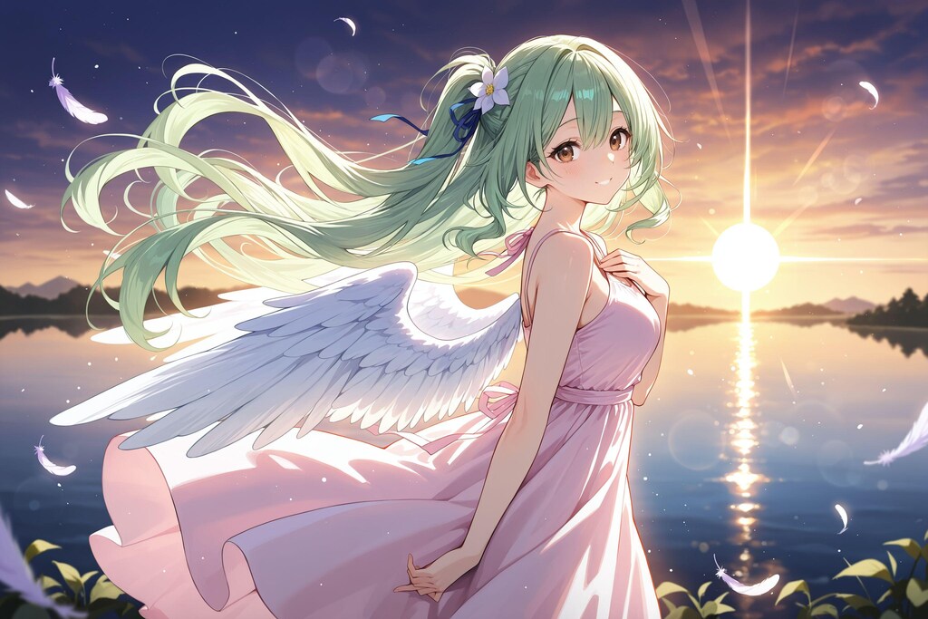 天使さん頑張ります