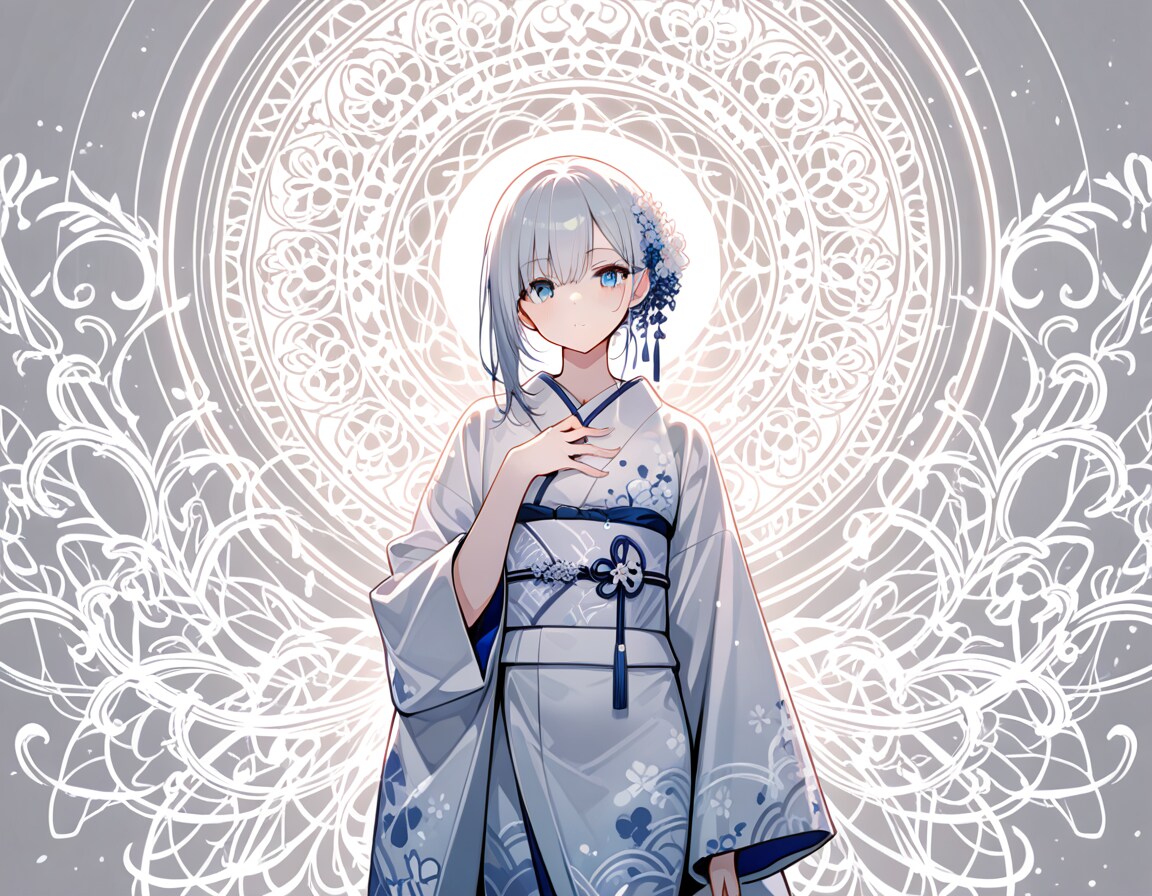 ＡＩ君の着物 | の人気AIイラスト・グラビア
