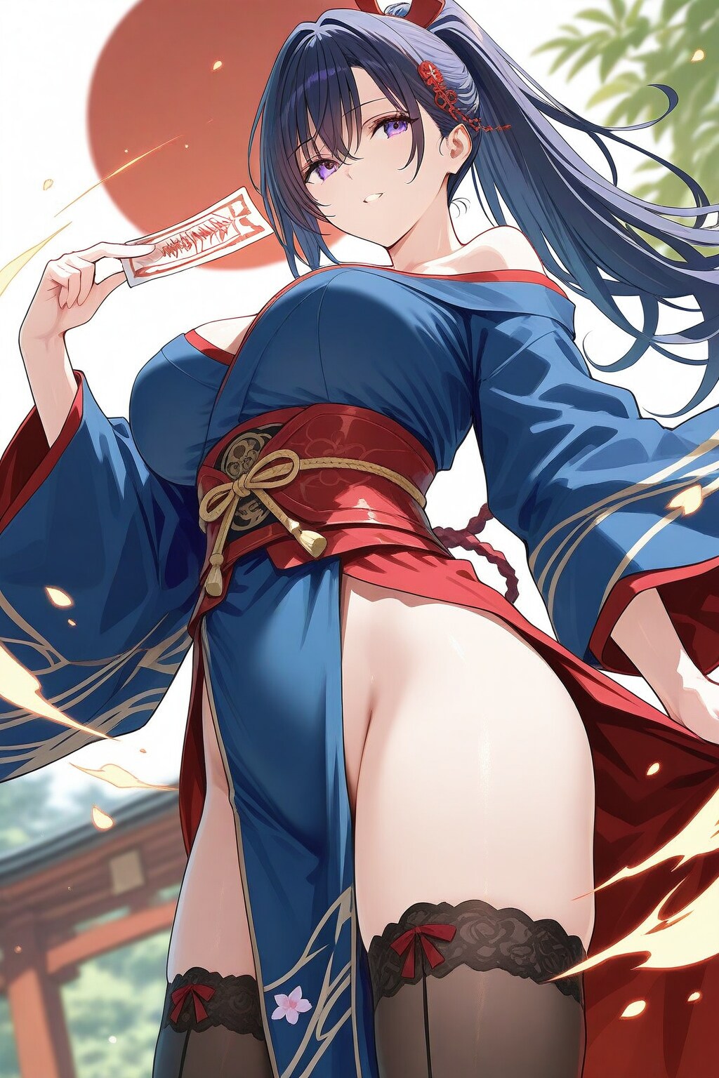 陰陽師のお姉さん