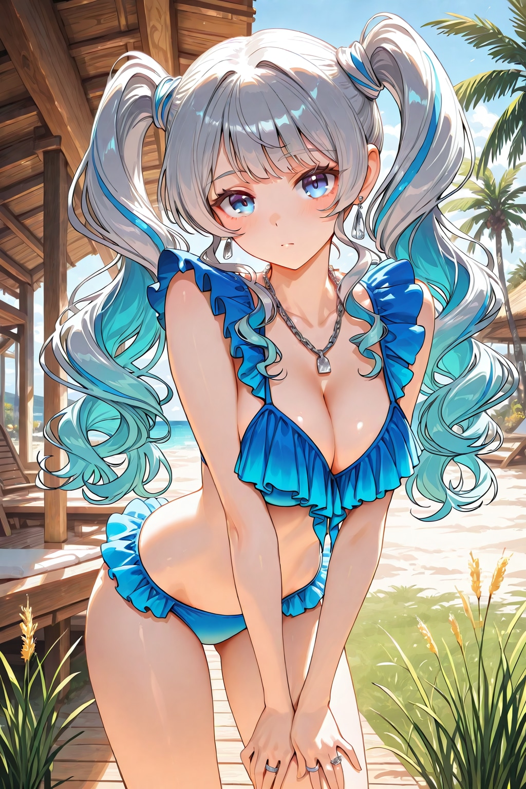 リゾートでの休息