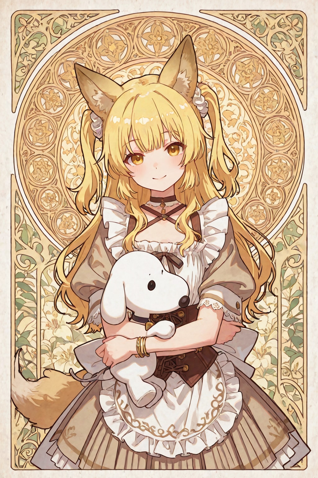 ミラちゃんとスヌーピー？