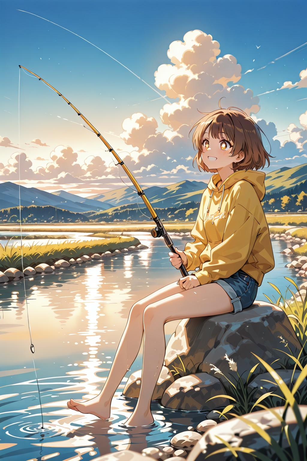 時間がゆっくりと