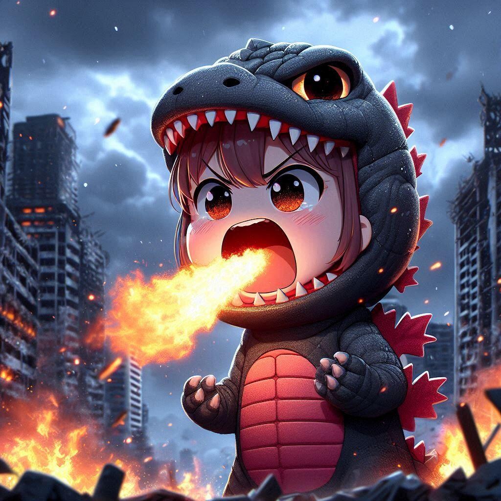 終末世界の怪獣！！