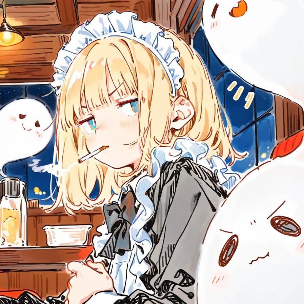 Smoke gets in my heart 👻🚬