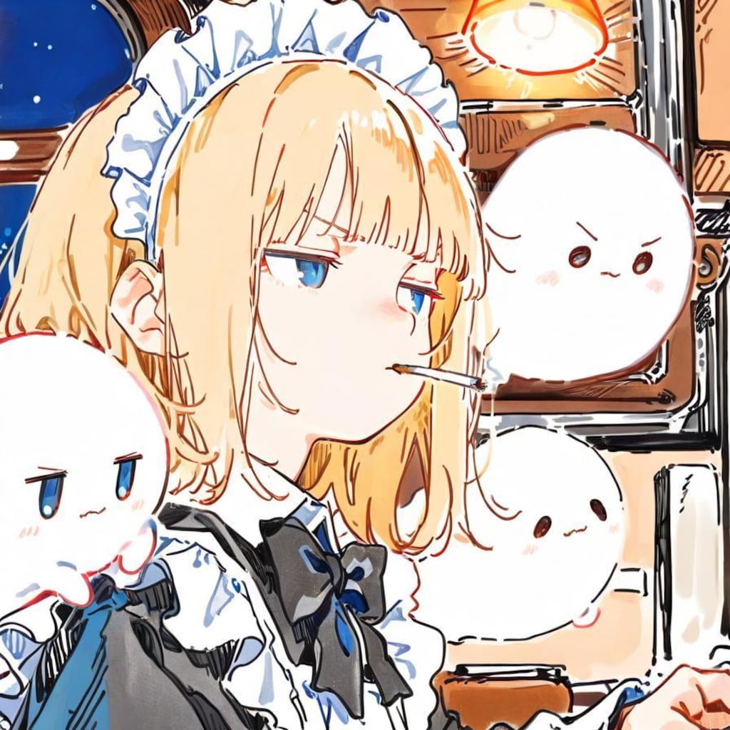 Smoke gets in my heart 👻🚬