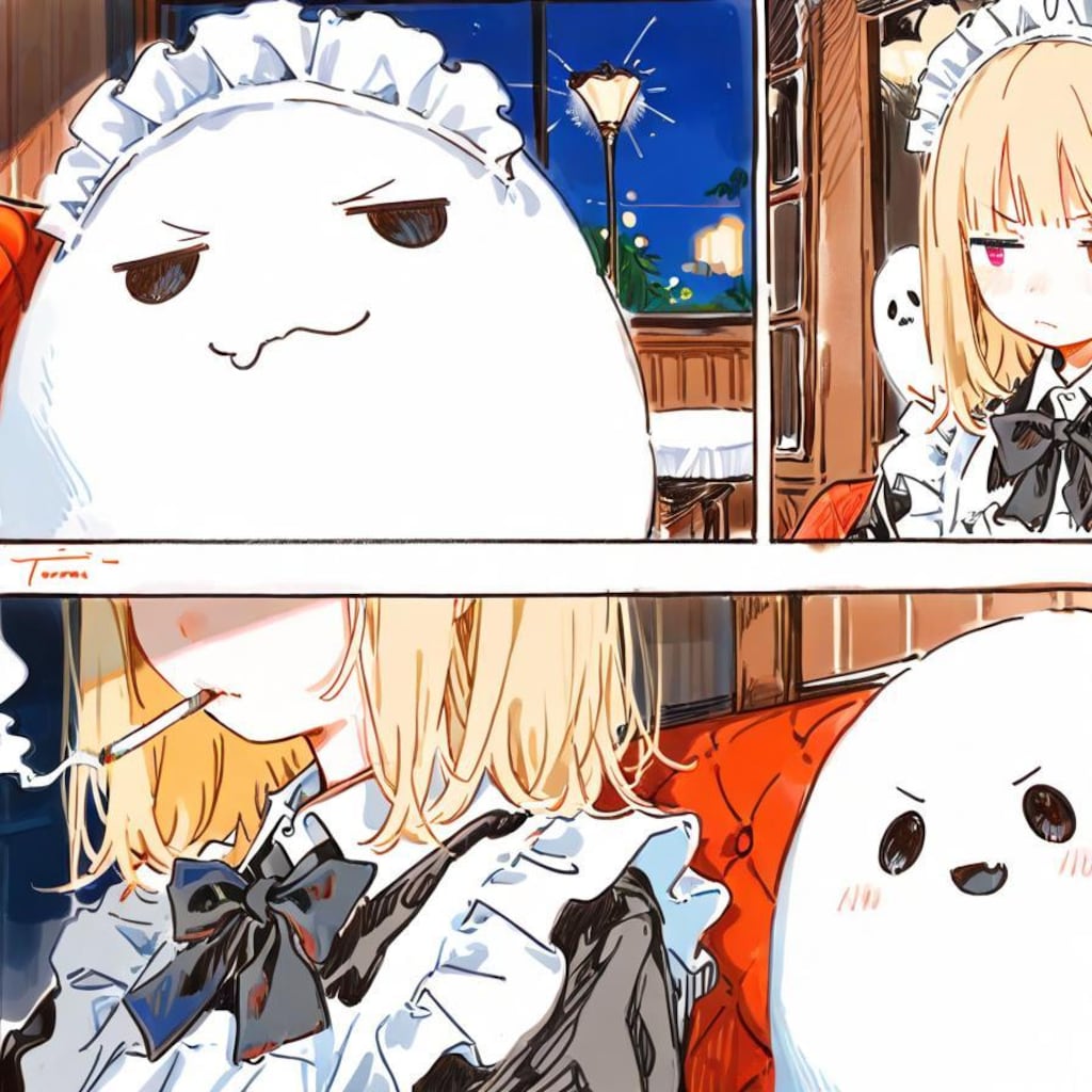 Smoke gets in my heart 👻🚬