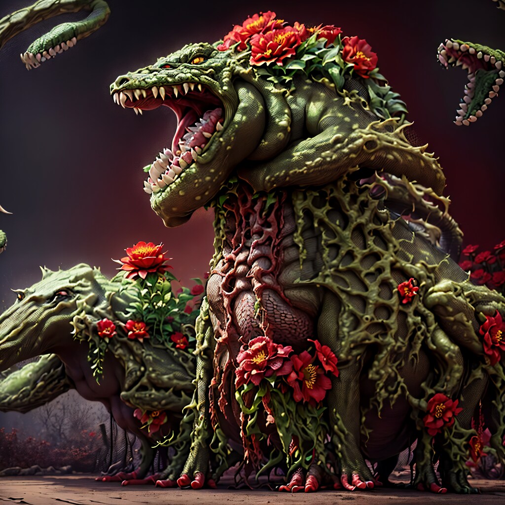 植物バイオ怪獣