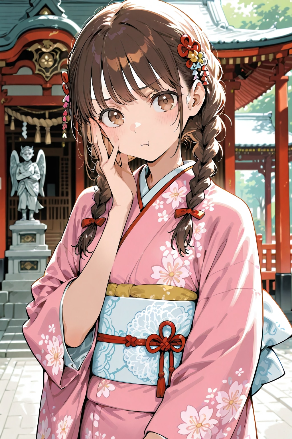 ここってお寺？ | の人気AIイラスト・グラビア