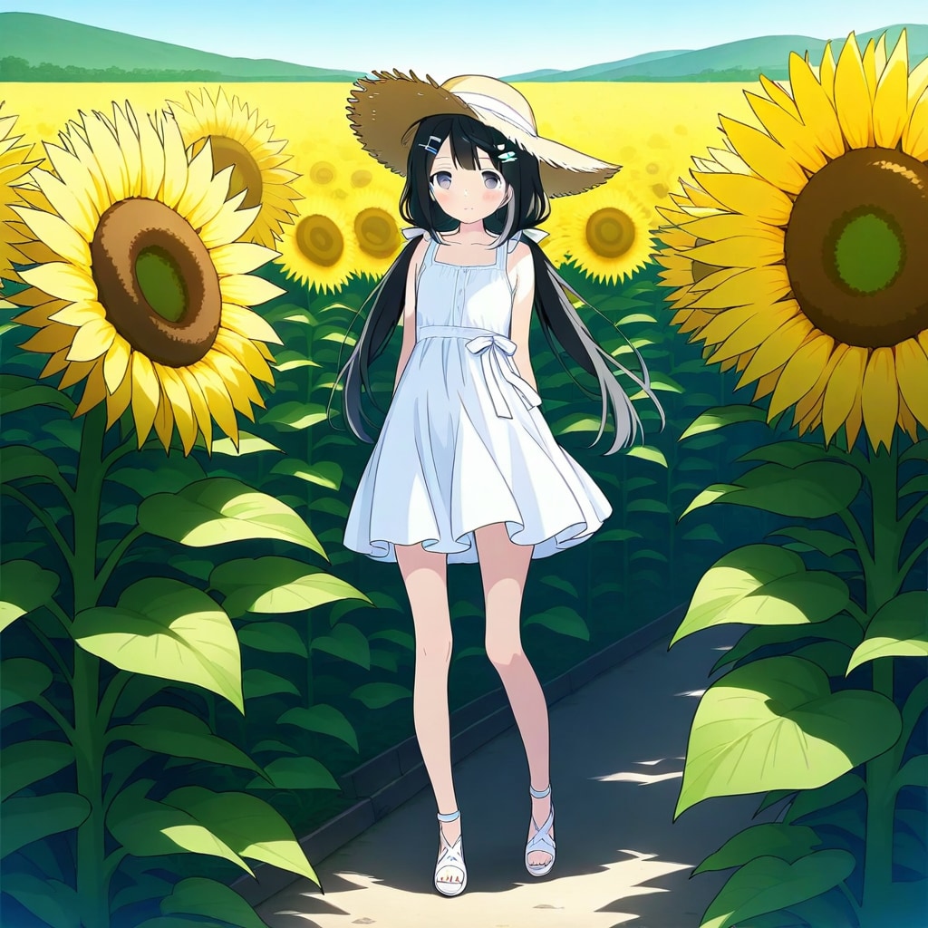 あの夏の少女(２) | の人気AIイラスト・グラビア