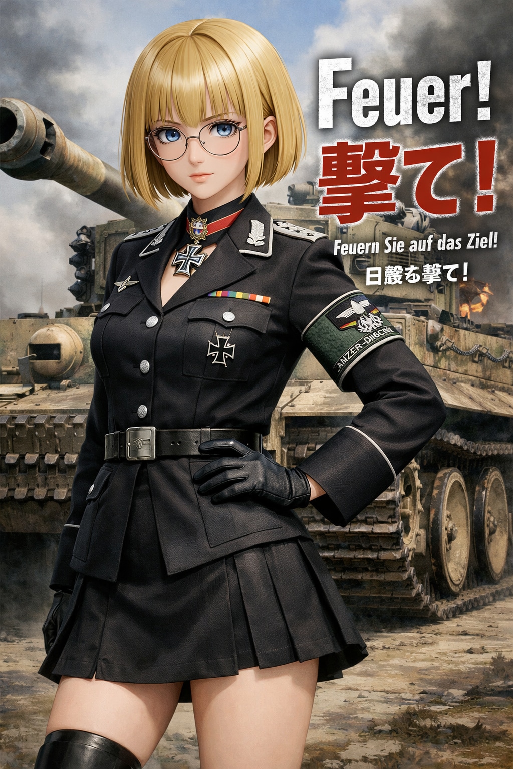 おかっぱさんVSシン・ピンボブお姉やん💓第二話 | の人気AIイラスト・グラビア