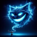アラジンのランプから出てきたチェシャ猫 4枚目