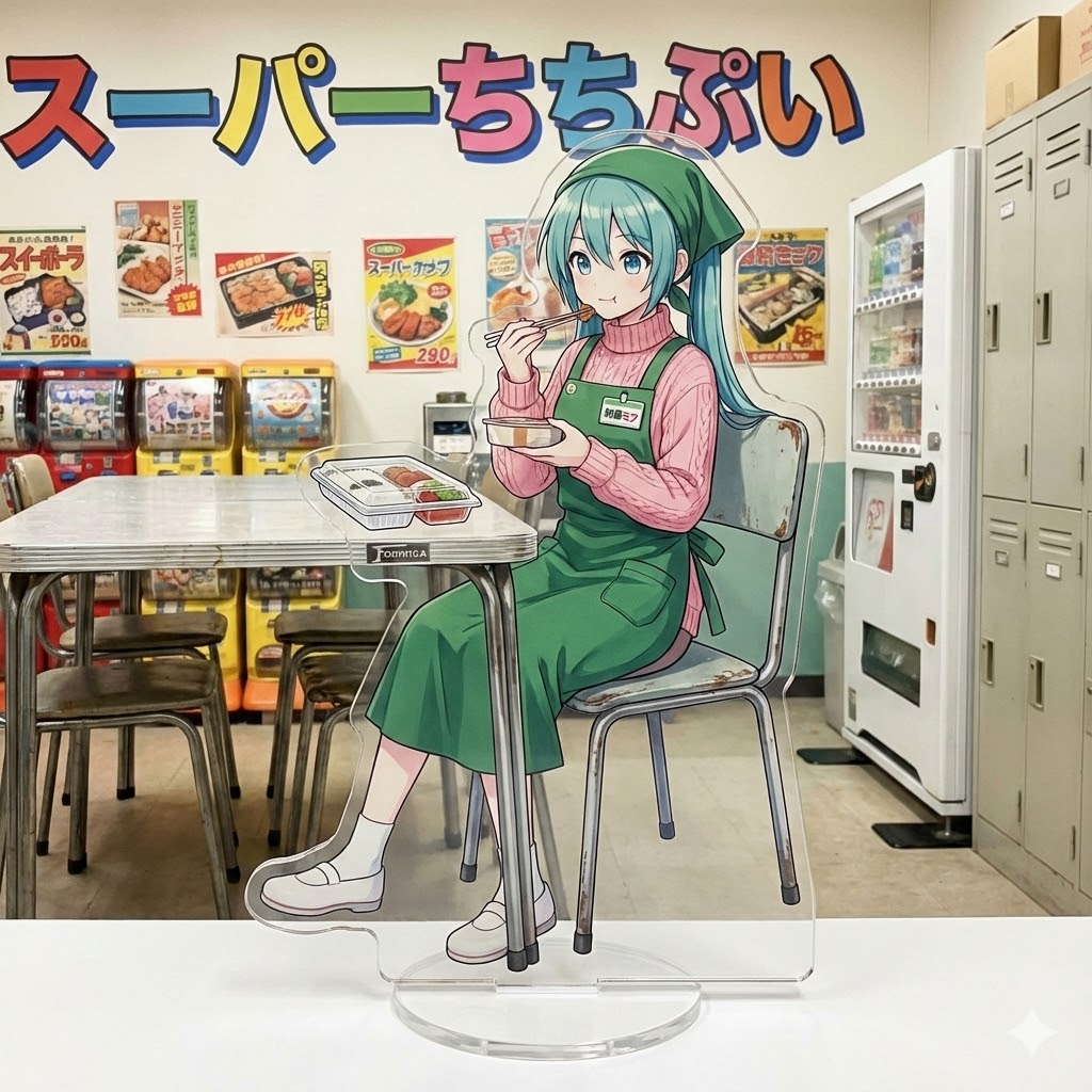 ミクさんのアクリルフィギュア | の人気AIイラスト・グラビア